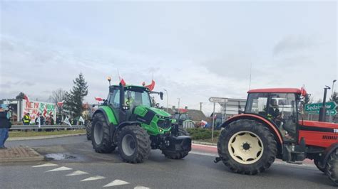 Kolejny dzień protestu rolników Tym razem utrudnienia na odcinku