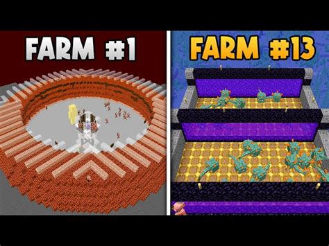 Every Minecraft Farm Gets Built In Hardcore By Youtuber