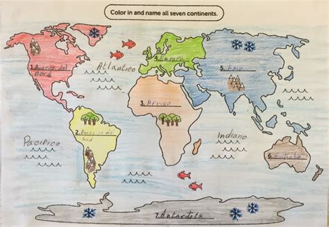 Italiana Planisfero Politico Da Stampare 2022 Cartina Geografica Mondo