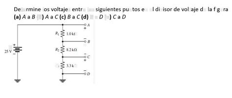 Determina El Voltaje E Descubre C Mo Resolverlo En Qanda