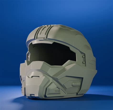 Halo Reach Carter Helmet 3D Print 3D Printed Helmet Replica Halo Props