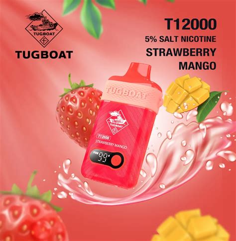 Tagboat Strawberry Mango 12k Puffs Disposable Vape Vape Hub Bd