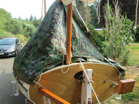 Joel's Navigator Site: How to make a boat tent for under $20