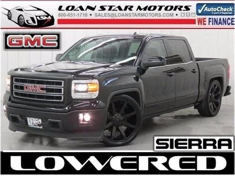 Gmc Sle Crew Cab Lowered Inch Wheels Headers Cam Exhaust