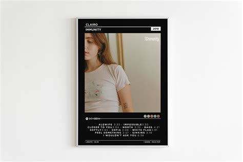 Clairo Immunity Album Poster / Album Cover Poster / Music - Etsy