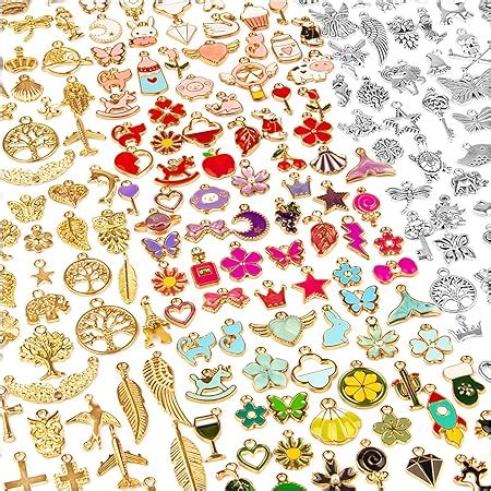 Amazon Sannix Pcs Charms For Jewelry Making Bulk Wholesale