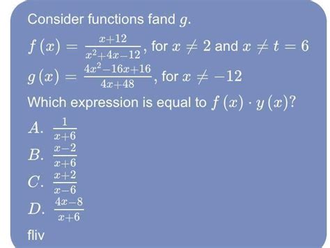 FREE Consider functions x 12 f x 2 and x t 6 x² 4x 12 4x² 16x