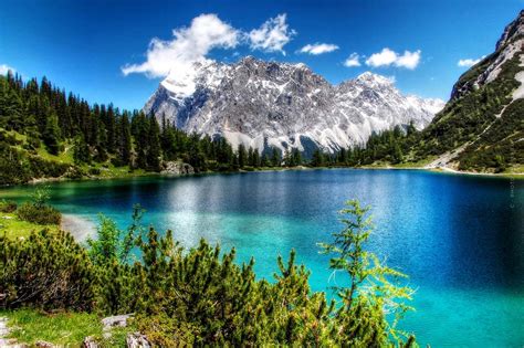 Zugspitze Geheimtipp Eibsee Baden Bergsee Und Boote FIV Magazin