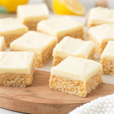 Gluten Free Lemon Slice No Bake And Easy Wholesome Patisserie