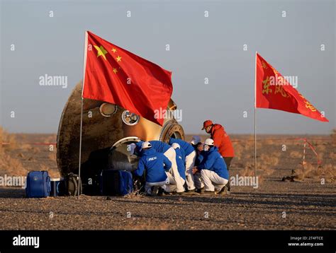 Dongfeng Landing Site St Oct The Return Capsule Of The