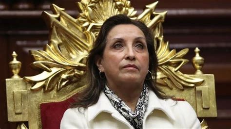 Perú Dina Boluarte Apoya El Adelanto De Elecciones Generales Para