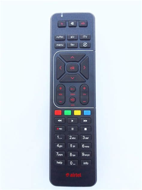 Buy Airtel Digital TV DTH Television Remote Setup Box Remote