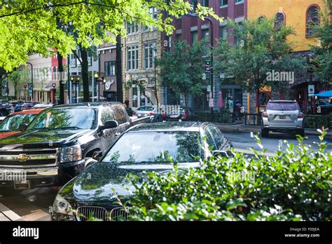 Main Street Downtown Greenville Hi Res Stock Photography And Images Alamy