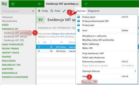 InsERT nexo Jak wczytać plik JPK do ewidencji VAT sprzedaży InsERT