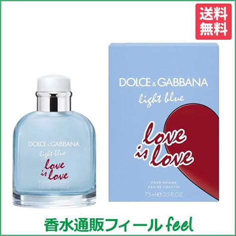 ドルチェ＆ガッバーナ ライトブルー プールオム ラブ イズ ラブ Edt Sp 75ml Dolceandgabbana 香水 メンズ