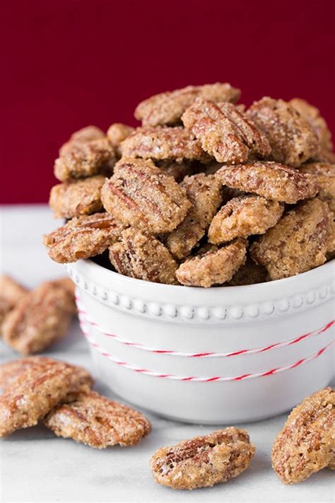 Cinnamon Sugared Pecans Candied Pecans Cooking Classy