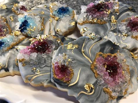 Pin By Christine Savage On Geode Cookies Geode Cookies