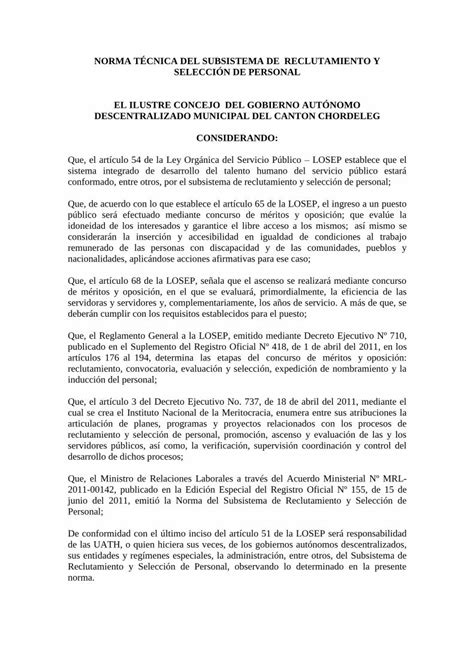 Pdf Norma T Cnica Del Subsistema De Norma T Cnica Del Subsistema