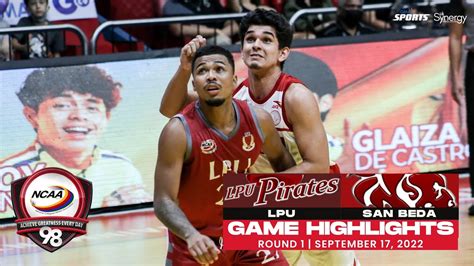 Ncaa Season Game Highlights Lpu Vs San Beda Men S Basketball