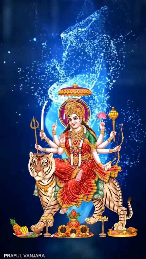 Pin By Yatin Dalwadu On Pins By You Aadi Shakti Happy Navratri