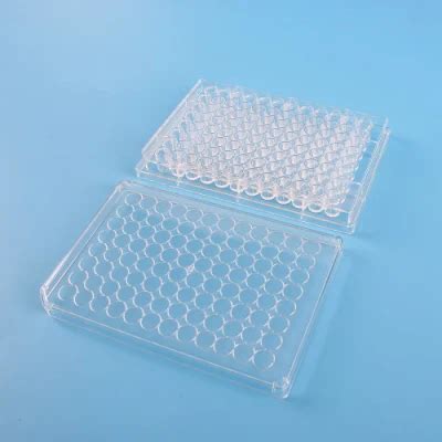 FDA 6 45mm 96 Well Germs Stackable Sterile Dnase Rnase Free Growth Cell