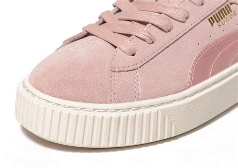 Lyst Puma Basket Platform Core Trainers In Pink