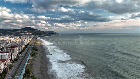 Sea Storm Texture 4K Aerial View 4 K Stock Footage Video Of Seascape