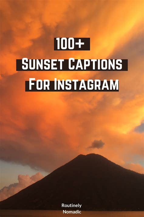 Best Sunset Quotes And Captions Sunset Captions Sunset Captions For