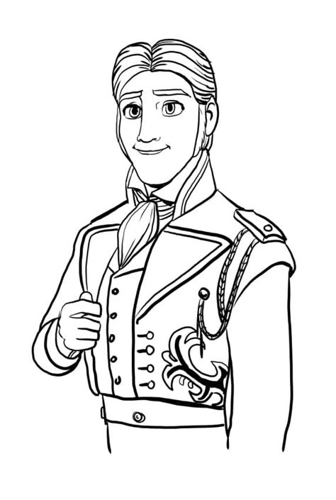 Prince Hans Frozen Drawing