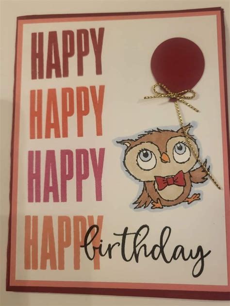 Pin By Tranquillity Cottage By Linda On Cards Su Adorable Owls Happy