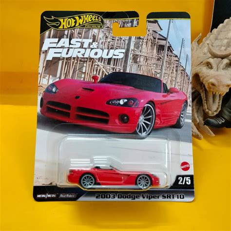 Hot Wheels PREMIUM 2025 Fast Furious 2003 Dodge Viper SRT10 Gbuy