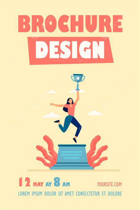 Woman Celebrating Victory Template Download on Pngtree