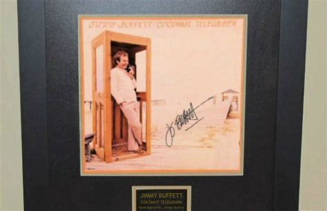 Jimmy Buffett, Coconut Telegraph, Jimmy Buffett, Signed AlbumsROCK STAR ...