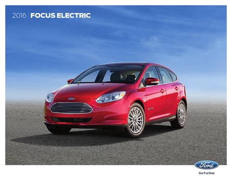 2016 Ford Focus Electric Brochure By Bergey S Ford Inc Issuu