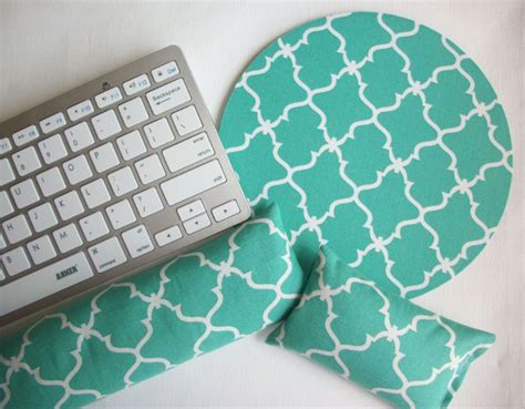 Aqua Keyboard And Mouse Wrist Rests Everything Turquoise Mouse