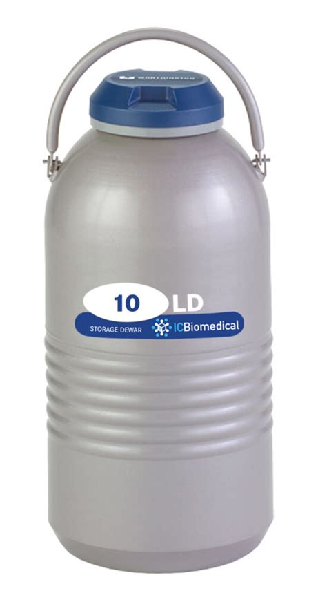 Ld10 Aluminum Cryogenic Dewar 10l Ic Biomedical Taylor Wharton