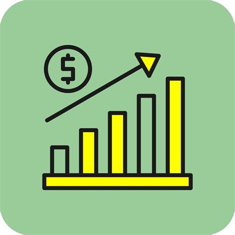 Growth Graph Vector Icon Design 21103714 Vector Art at Vecteezy