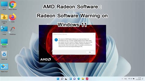 How To Fix AMD Radeon Software Radeon Software Warning On Windows 11