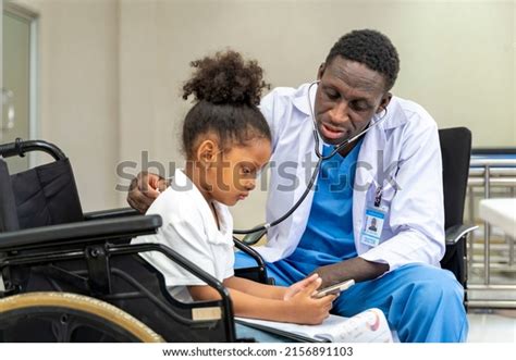 337 Child Doctors Disability Visiting Doctor Images Stock Photos