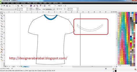 Belajar Desain Grafis Cara Membuat Desain Kaos Dengan Corel Draw