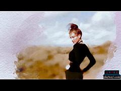 Skinny Russian Milf Taya Vais Strips Naked Outdoor And Shows Tight Body