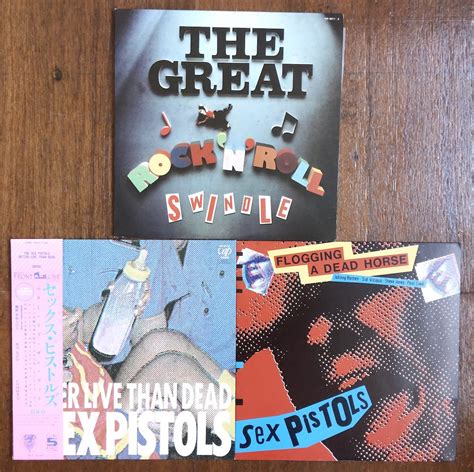 Yahoo オークション レコード LP SEX PISTOLS 3枚セット THE GREAT R