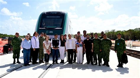 First Train For Maya Tren Project Delivered