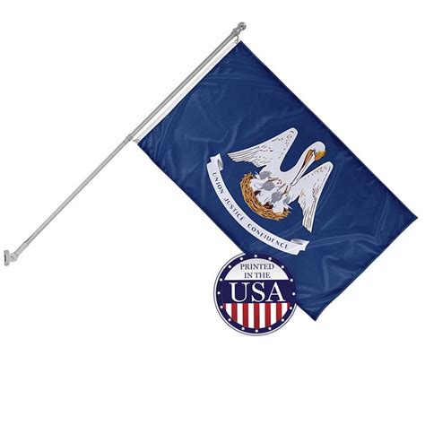 Louisiana State Flag Di8018 Show Your Love Of Sportsmans Paradise With