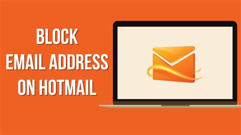 How To Block Email Address On Hotmail Block Junk Spam Unwanted