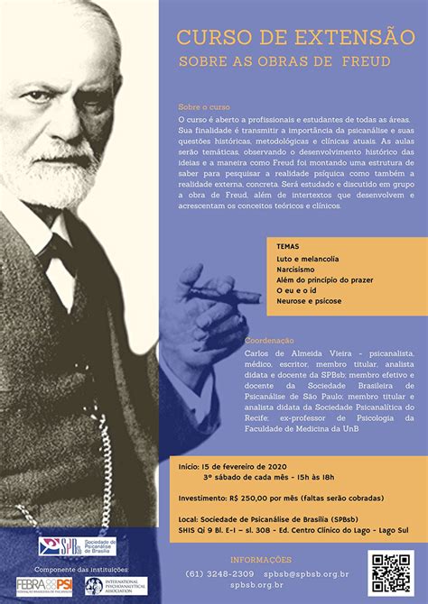 Curso Sobre As Obras De Freud Sociedade De Psicanálise De Brasília