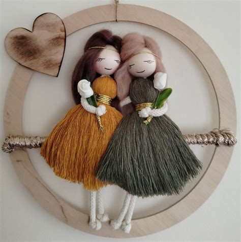 Macrame Dolls Makramowe Laleczki