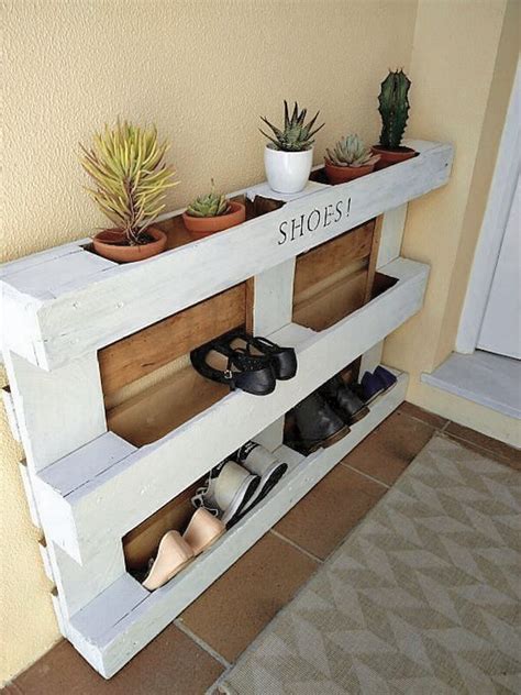 Practical Shoes Rack Design Ideas For Small Homes Diy Pallet