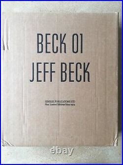 JEFF BECK GENESIS PUBLICATIONS SIGNED Deluxe BOOK New Hot Rods Limited Edition Book