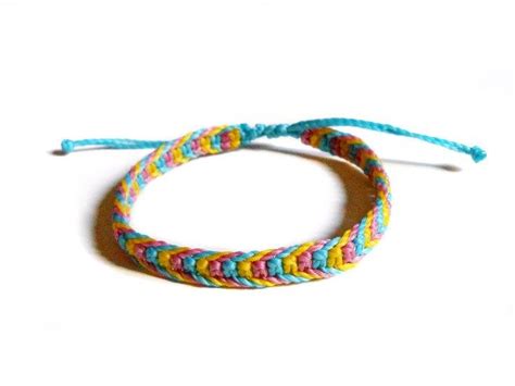 Pansexual Bracelet Lgbt Pride Jewelry Pansexual Pride Bracelet Macrame